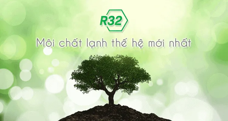 Môi chất lạnh Gas R32 tiết kiệm điện năng