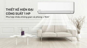 Máy lạnh 2 chiều Panasonic 1 HP CU/CS-XZ9XKH-8 được thiết kế đơn giản