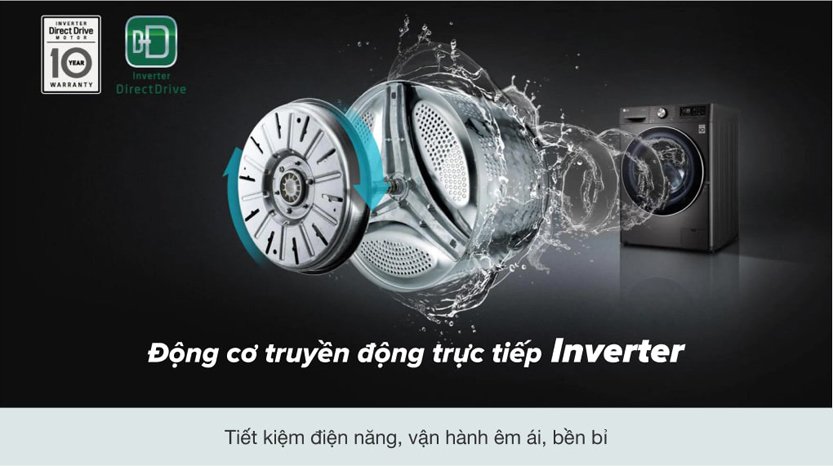 Máy giặt FV1414S3BA bền bỉ