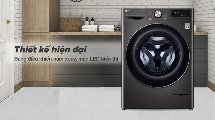 Máy giặt LG Inverter 14 kg FV1414S3BA thuộc kiểu máy giặt lồng ngang