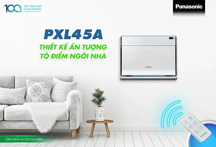 máy lọc không khí panasonic f-pxl45a không khí xanh ảnh 5