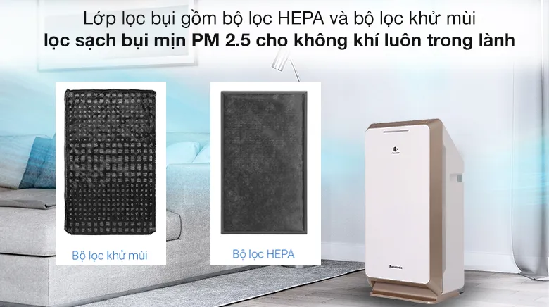 Lớp lọc bụi - Máy lọc không khí Panasonic F-PXM55A