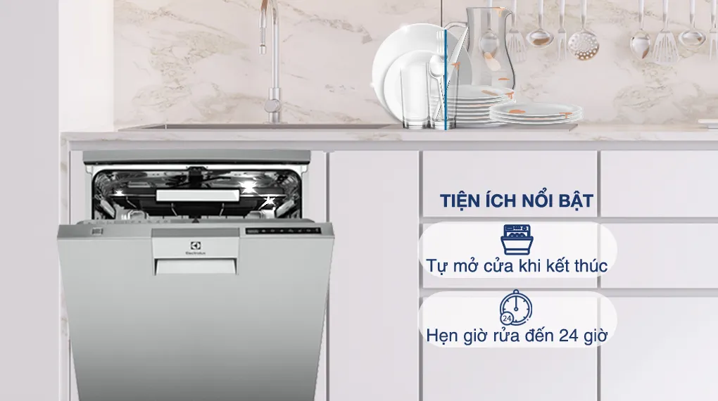 Máy rửa bát độc lập Electrolux ESF8730ROX - Tiện ích nổi bật