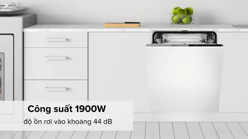 Máy rửa bát âm tủ Electrolux ESL5343LO - Công suất hoạt động