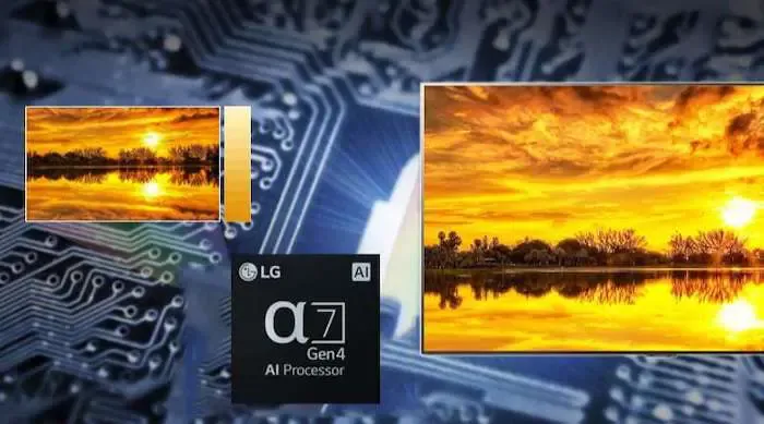 Bộ xử lý α7 Gen4 4K AI được nâng cấp lên hệ 4