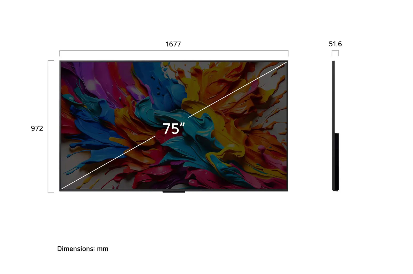 TV LG Kết nối Không dây QNED evo AI75 inch với công nghệ truyền tải video & âm thanh 4K 144Hz 75QNED9MASA