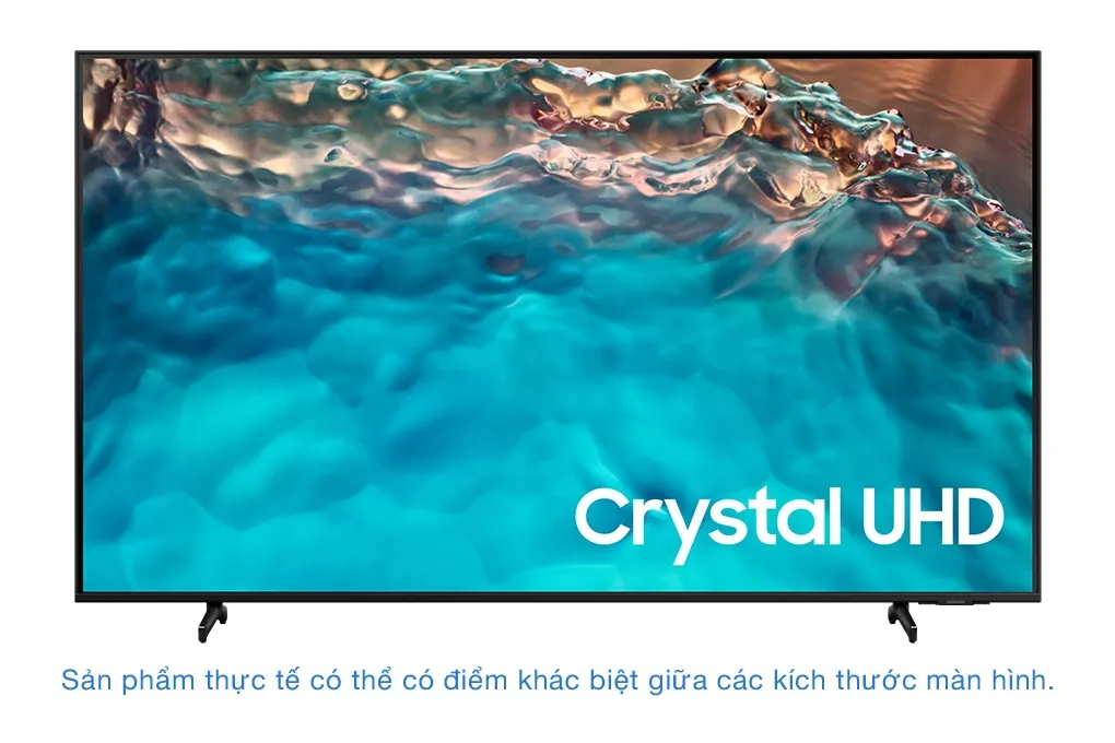 Smart Tivi Samsung 4K Crystal UHD 55 inch UA55BU8000 Mới 2022