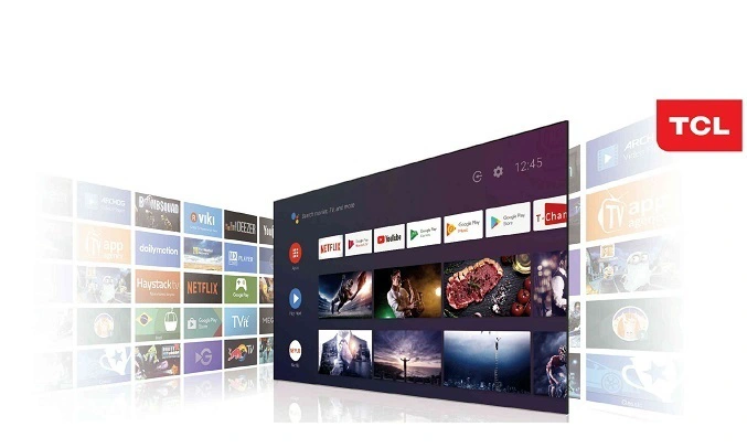 Hệ điều hành Android 9.0 được tích hợp trên Android Tivi TCL 4K 55 inch 55P618 