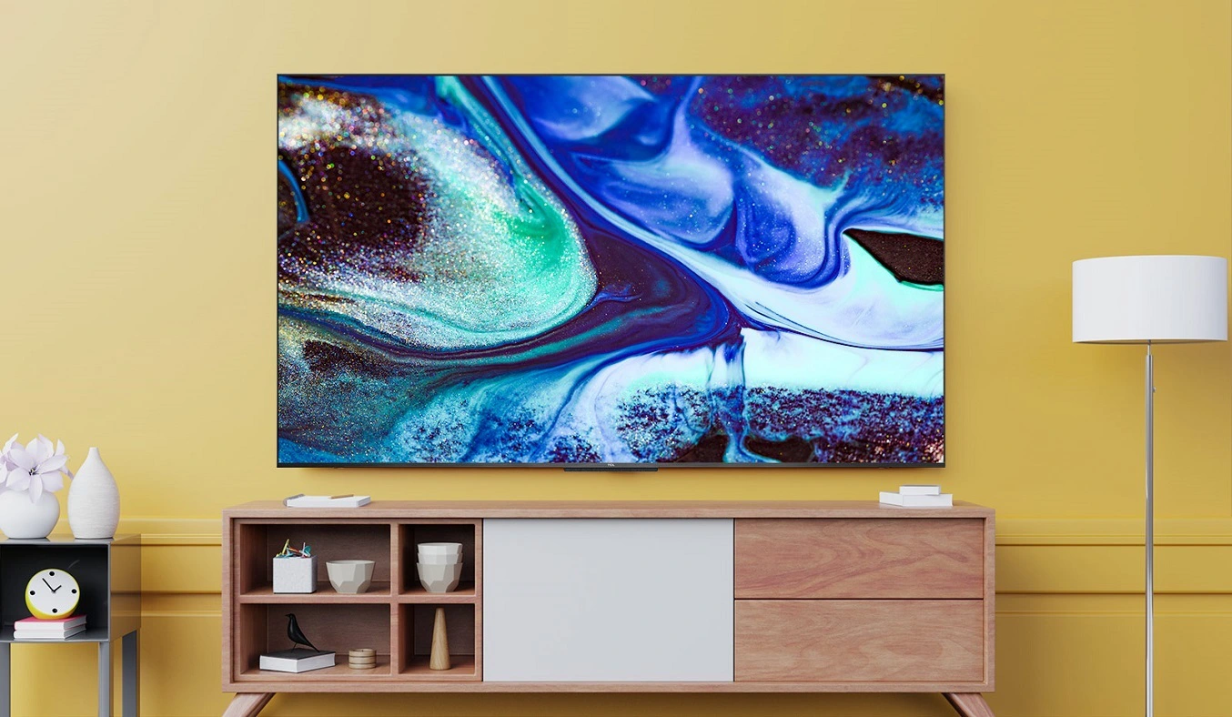 Smart Tivi Qled TCL 4K 65C715 sở hữu thiết kế đẹp mắt ấn tượng