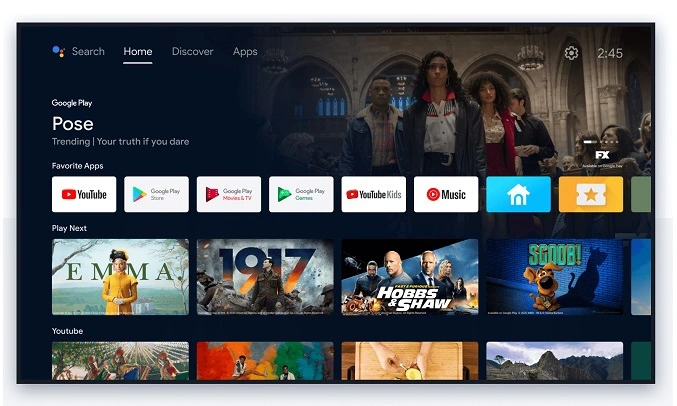 Hệ điều hành Google TV
