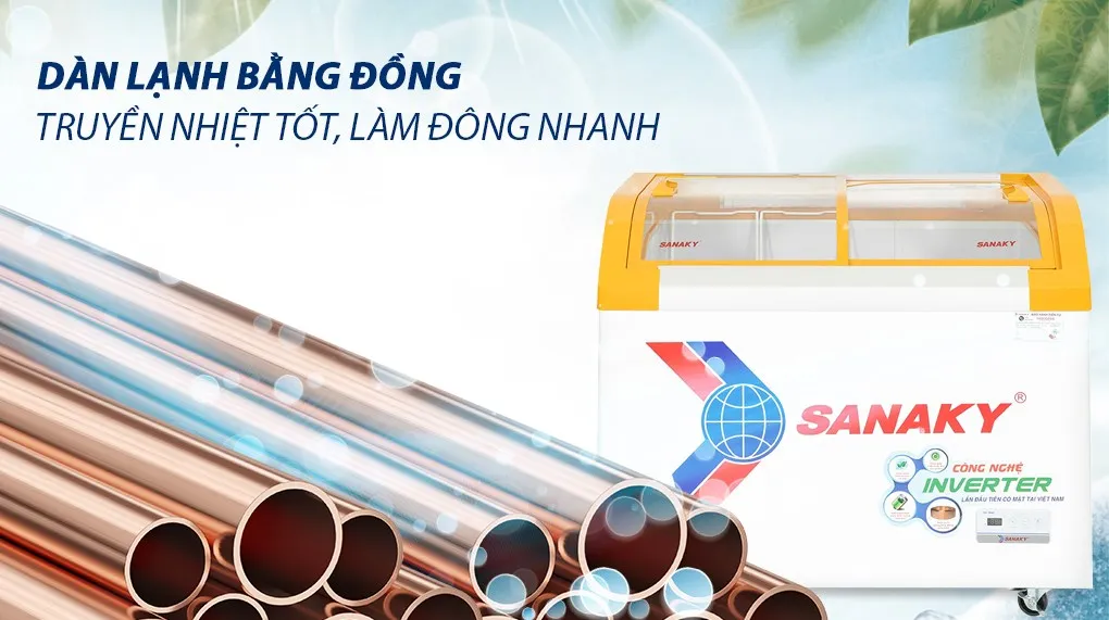 Tủ Đông Sanaky Inverter 280 lít VH-3899K3B - Công nghệ làm lạnh