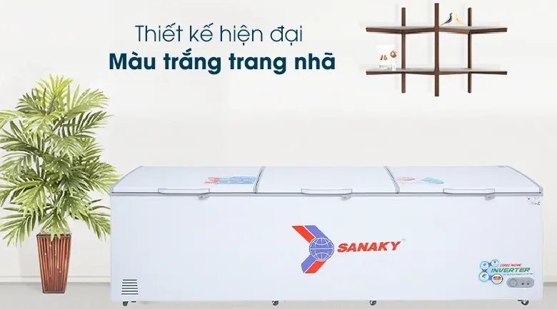 Tủ đông Sanaky VH-1399HY3 có thiết kế hiện đại