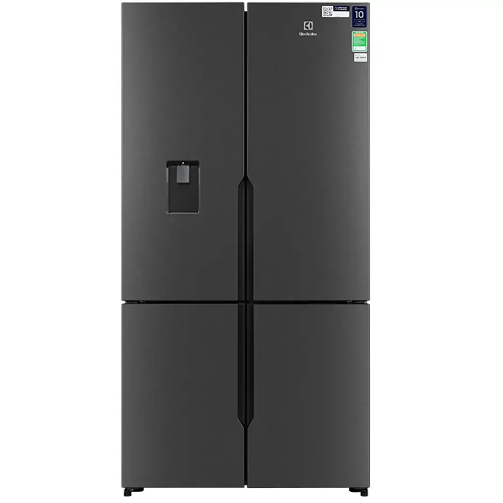 Tủ lạnh Electrolux Inventer 4 cánh 562L UltimateTaste 700 - Đen nhám Matt - Mới 2024