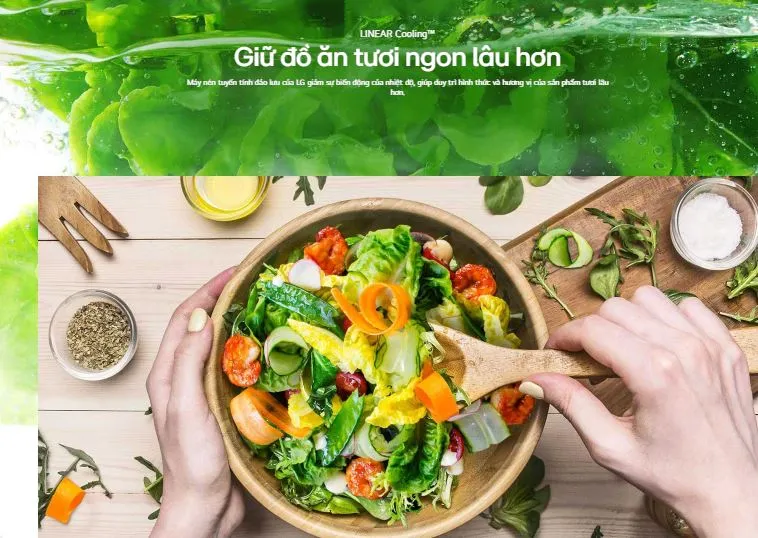 Giữ đồ ăn tươi ngon lâu hơn