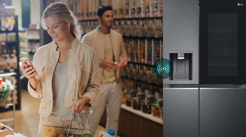 Tủ lạnh được tích hợp WIFI - Smart ThinQ