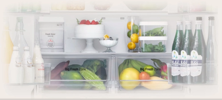 Linear Cooling™ bảo quản thực phẩm tươi đến 7 ngày