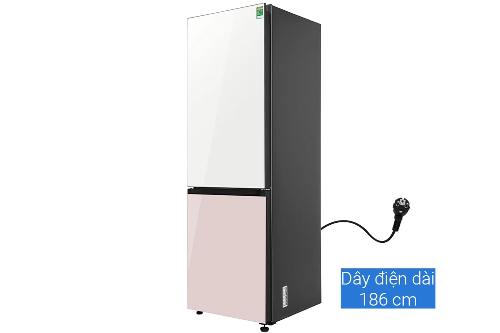 Tủ lạnh Samsung Bespoke Inverter 339 lít  RB33T307055/SV