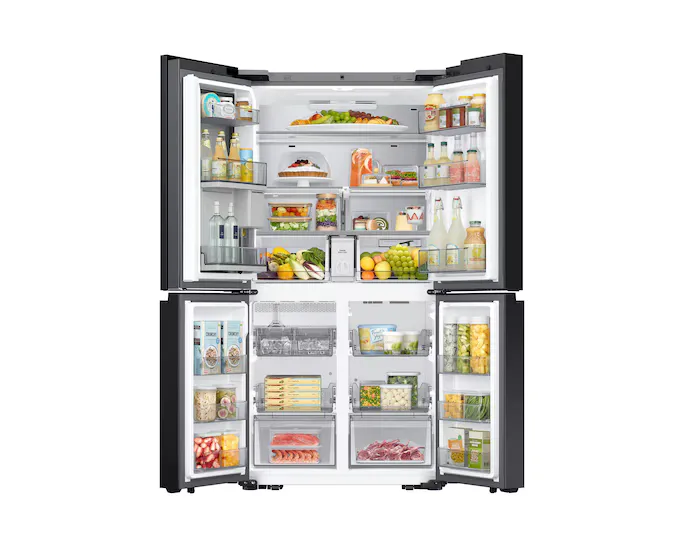 Tủ Lạnh Bespoke AI 4 Cửa với Màn Hình Thông Minh AI Family Hub™, 636 L RF65DB990012SV