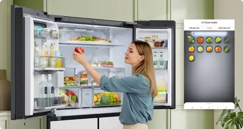 RF65DB990012SV sở hữu thiết kế Bespoke Multi Door