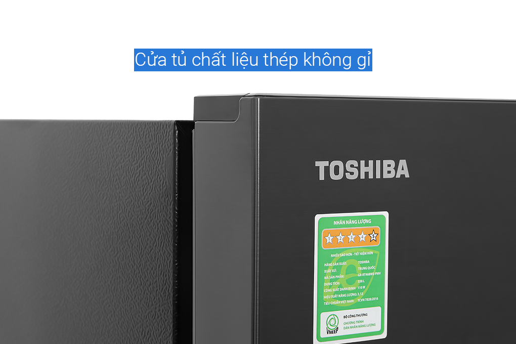 Tủ lạnh Toshiba Inverter 312 lít  GR-RT416WE-PMV(58)-MM